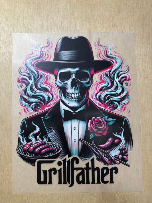 Grill Father DTF Transfer