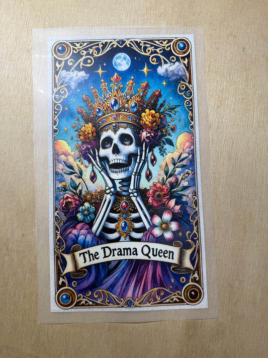 The Drama Queen DTF Transfer