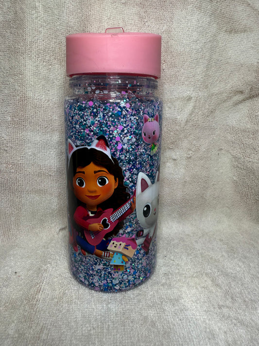 Kids Gabby DollHouse Water Bottle