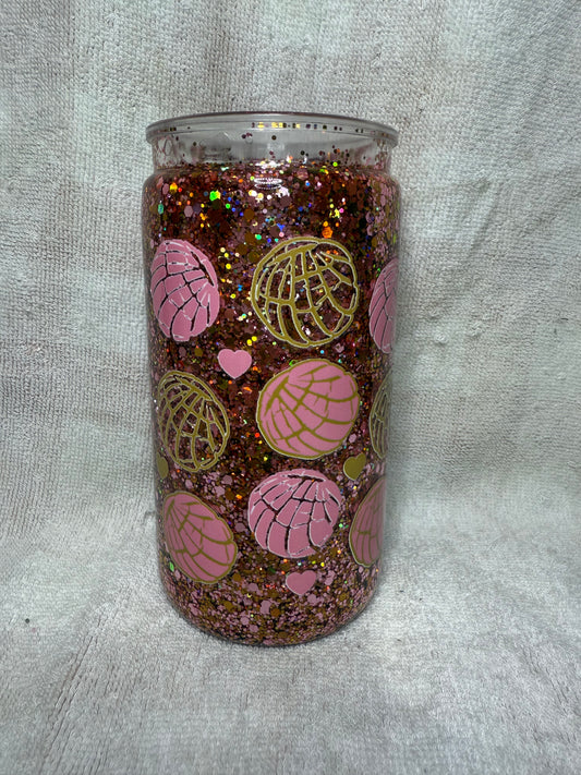 Shell Acrylic Snow Globe Tumbler